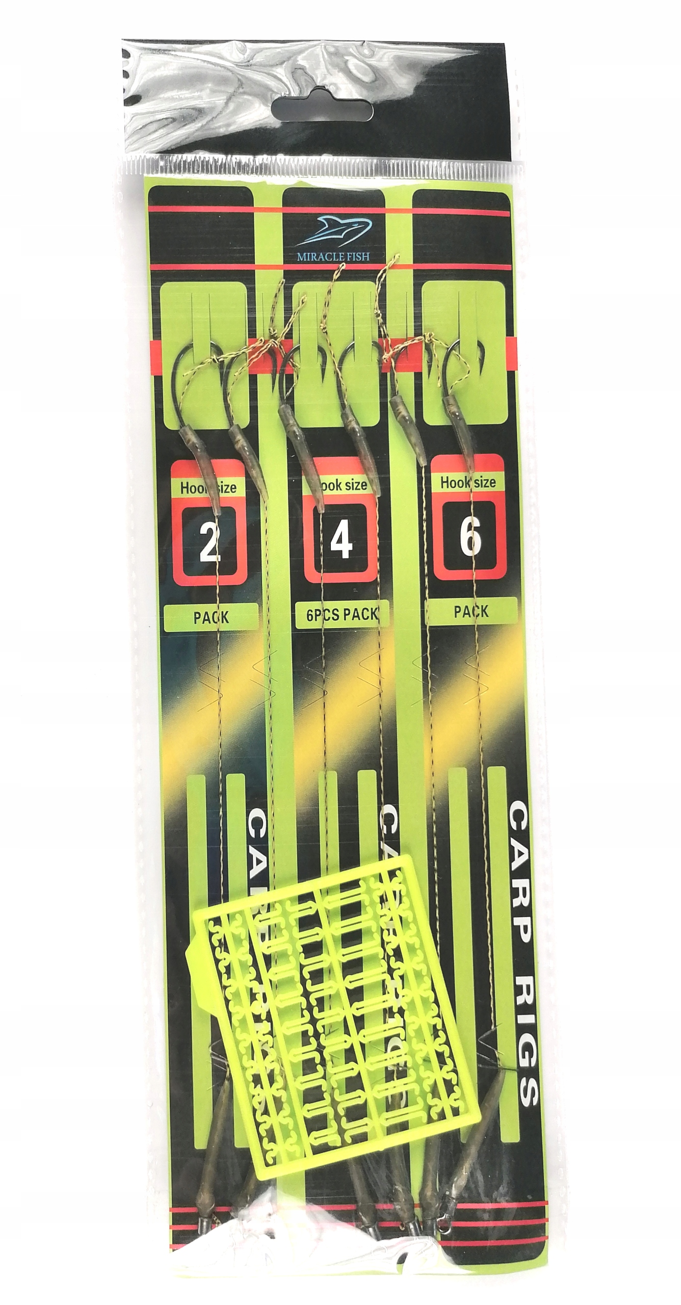 

Przypon Karpiowy Plecionka Z Włosem 6szt r_2, 4, 6