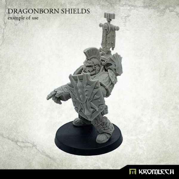 Dragonborn Shields - 5 szt. System Warhammer 40000