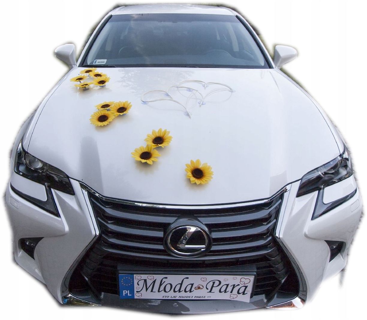 

Słoneczniki Dekoracja samochodu ozdoby na auto 210