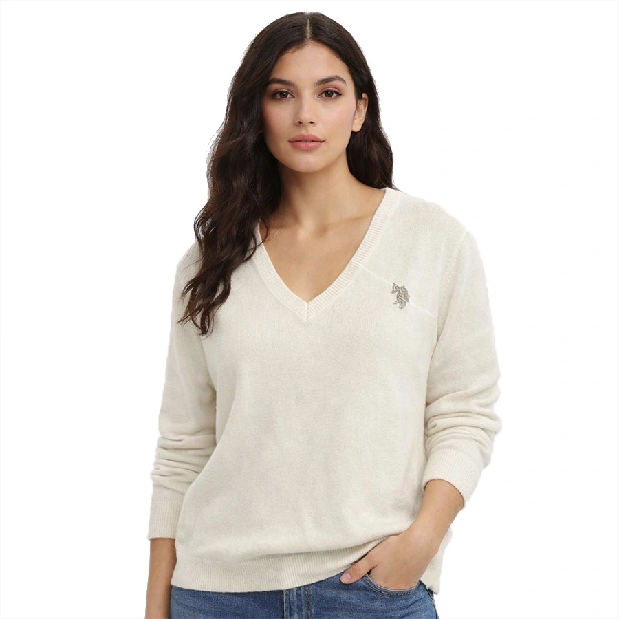 Dámský svetr U.s. Polo Assn. US423730351 Bílý