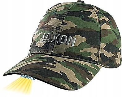 

Jaxon czapka z latarką w daszku moro jasna