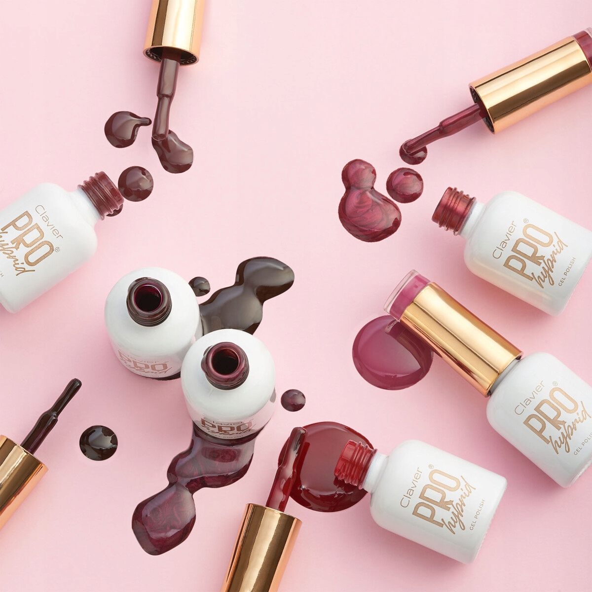 LAKIER HYBRYDOWY ProHybrid CLAVIER 8 ML - nr 111 Kolekcja GOLD