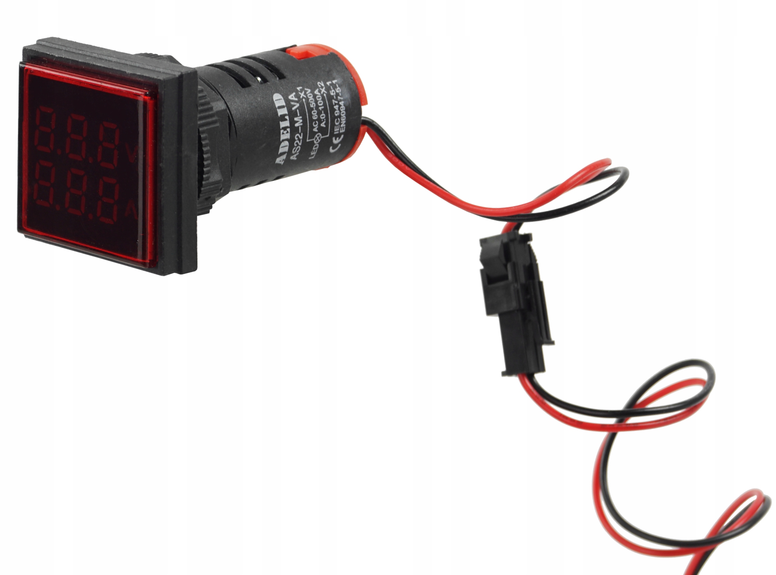 AMPEROMIERZ WOLTOMIERZ VOLTOMIERZ CYFROWY TABLICOWY MIERNIK 2W1 100A 500V EAN (GTIN) 5900378954873