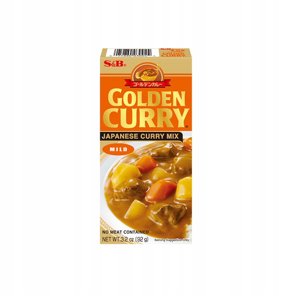 

Golden curry mild łagodne S&b 92g