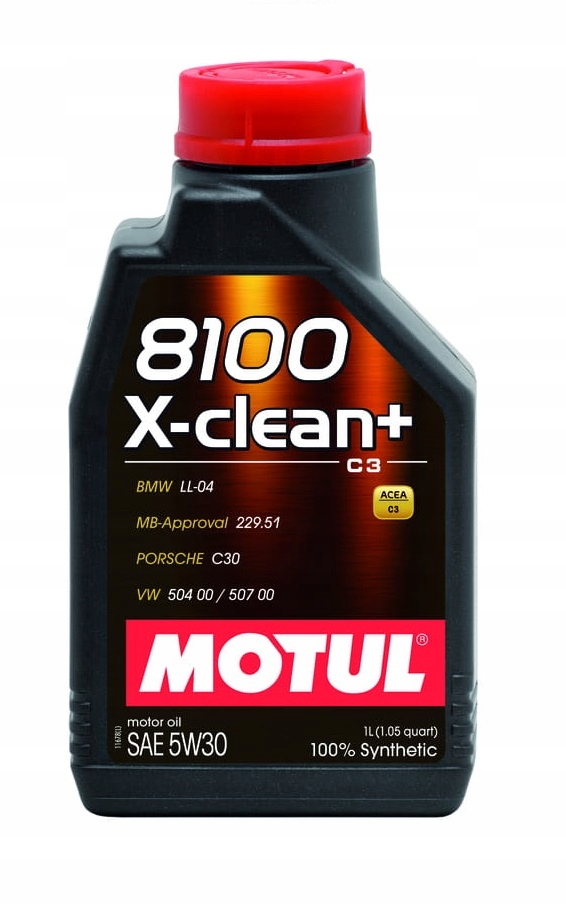Syntetyczny Olej Motul 8100 X-clean+ 5W30 1L