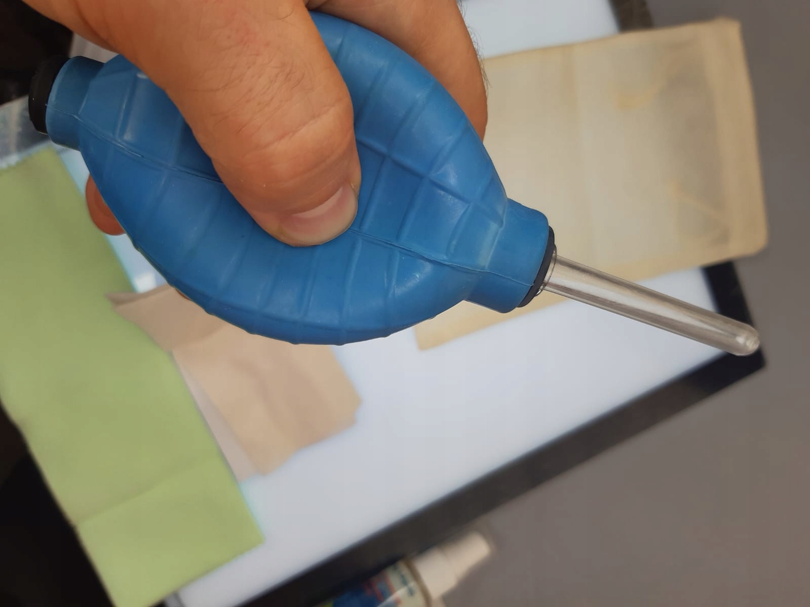 Zestaw czyszczący do aparatu obiektywu optyki 7w1 NAJTAŃSZY ZESTAW ! Stan opakowania oryginalne