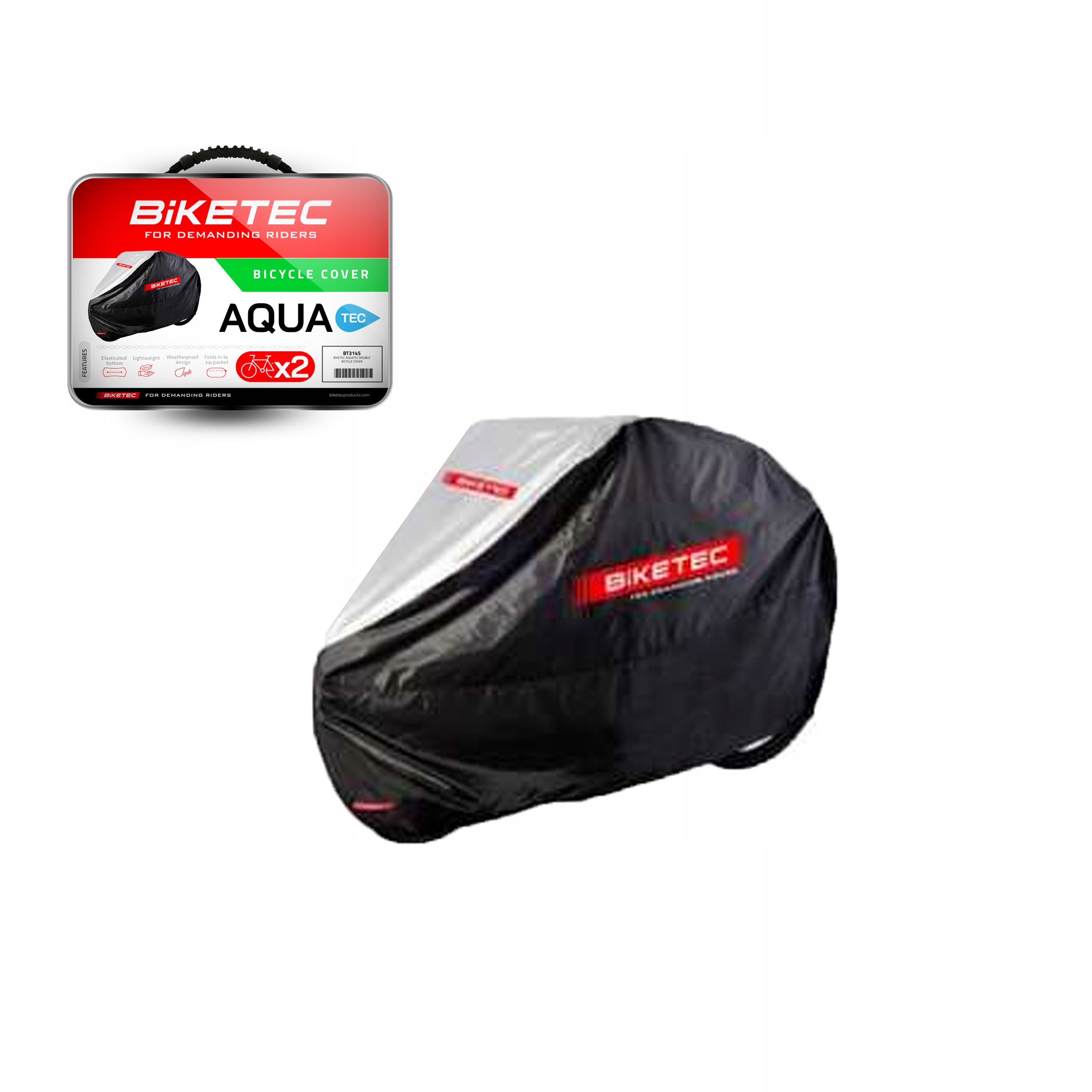 

Pokrowiec Na 2 Rowery Wodoodporny Mocny Mtb Gravel