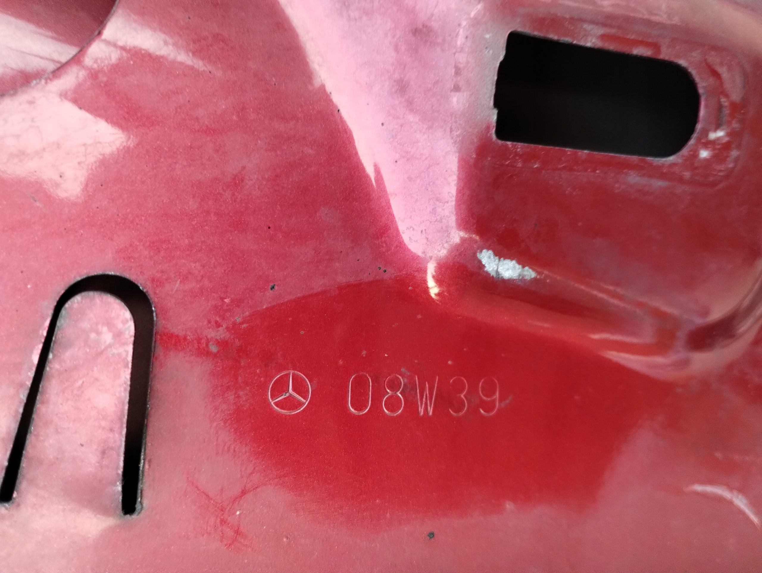 bonnet front front Mercedes Vito II W639