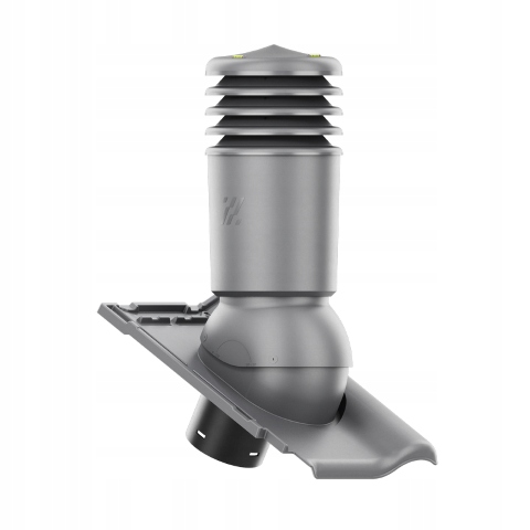 větrací komín Izolovaný HiVent fi125 Koramic Alegra 9 Šedý