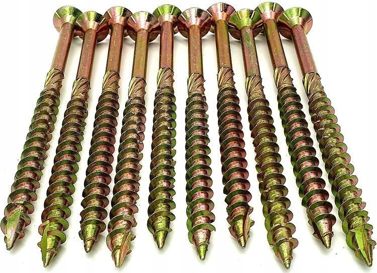 Wkręt ciesielski do drewna 6x100 TORX 100sz stożek Producent Domax