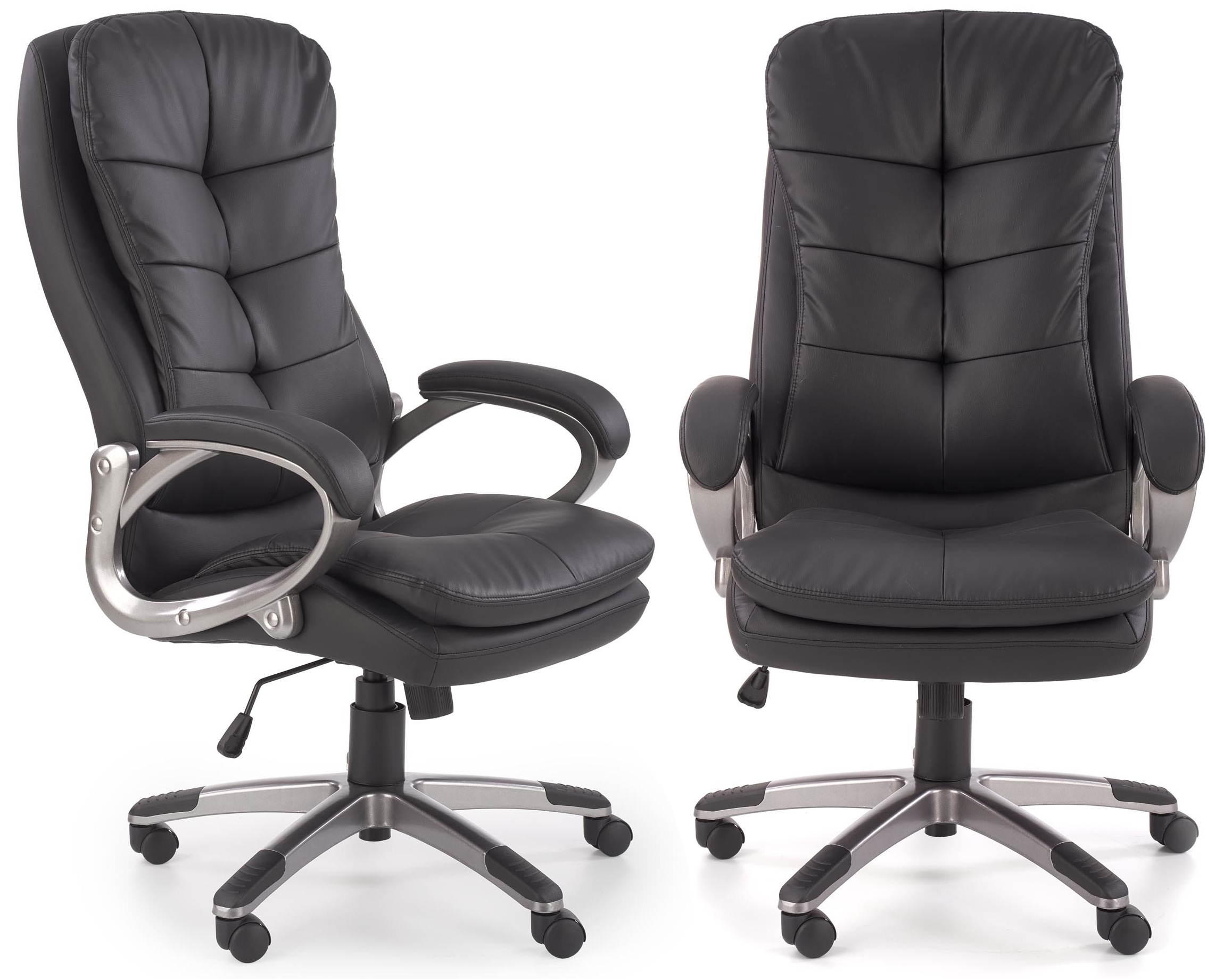 Fotel Biurowy Obrotowy Preston Czarny Halmar