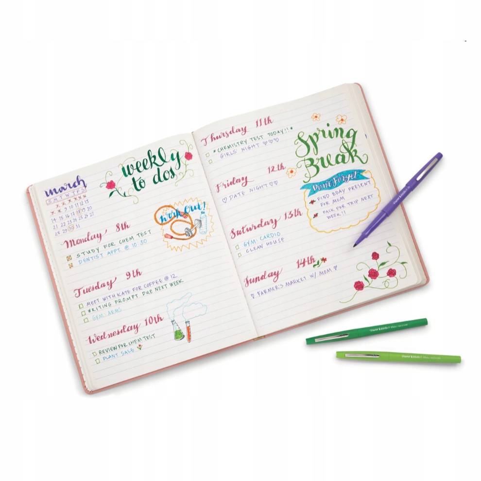 Pastelowe Pisaki DŁUGOPIS OZDOBNY Pisak Szkolny BIUROWY CIENKOPIS Mazak LUX Kolor Wielokolorowy