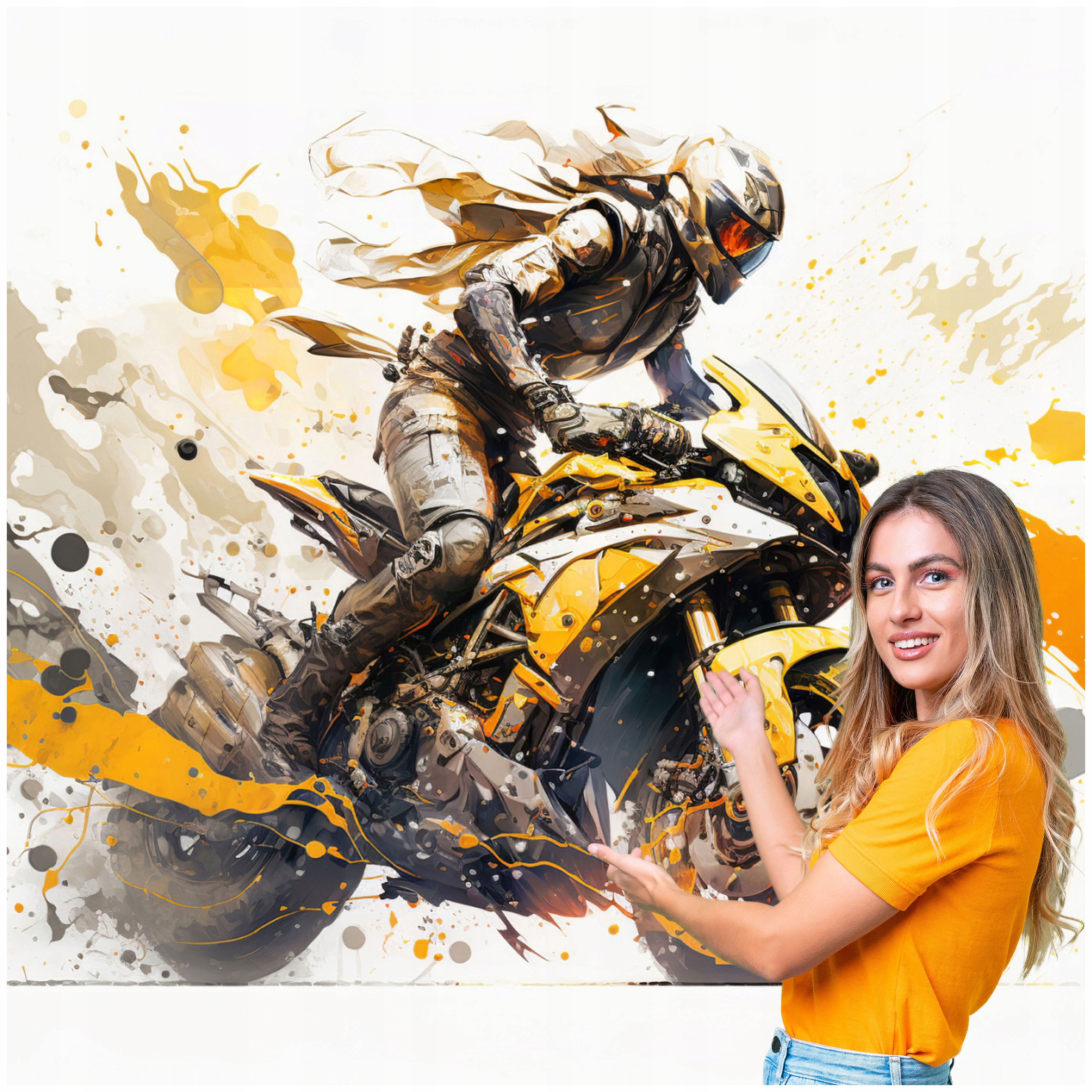 Fototapeta 3D Pro Mládež Auto Motocykl 588x280 DMSM09F