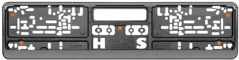 

Ramka do tablic rejestracyjnych antywibracyjna