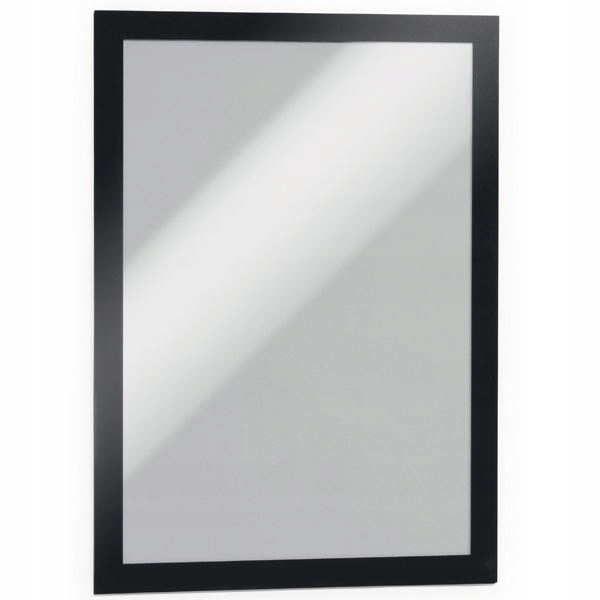 RAMKA SAMOPRZYLEPNA MAGNETYCZNA A4 DURABLE DURAFRAME CZARNA 10szt.