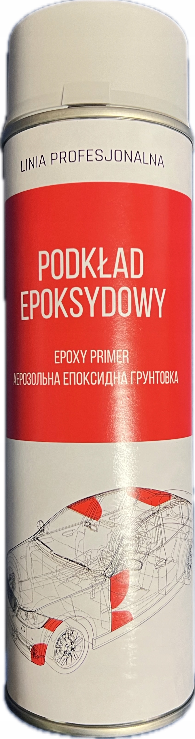 Podkład epoksydowy szary spray 500 ml