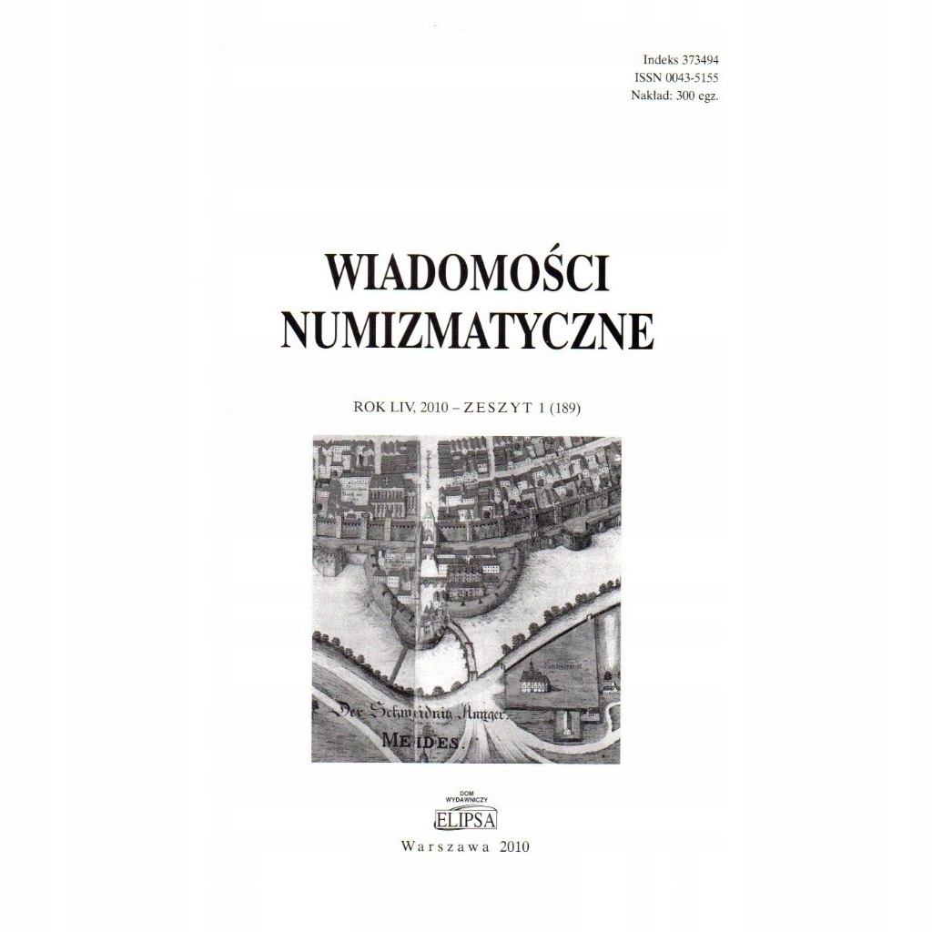 Wiadomości numizmatyczne 189