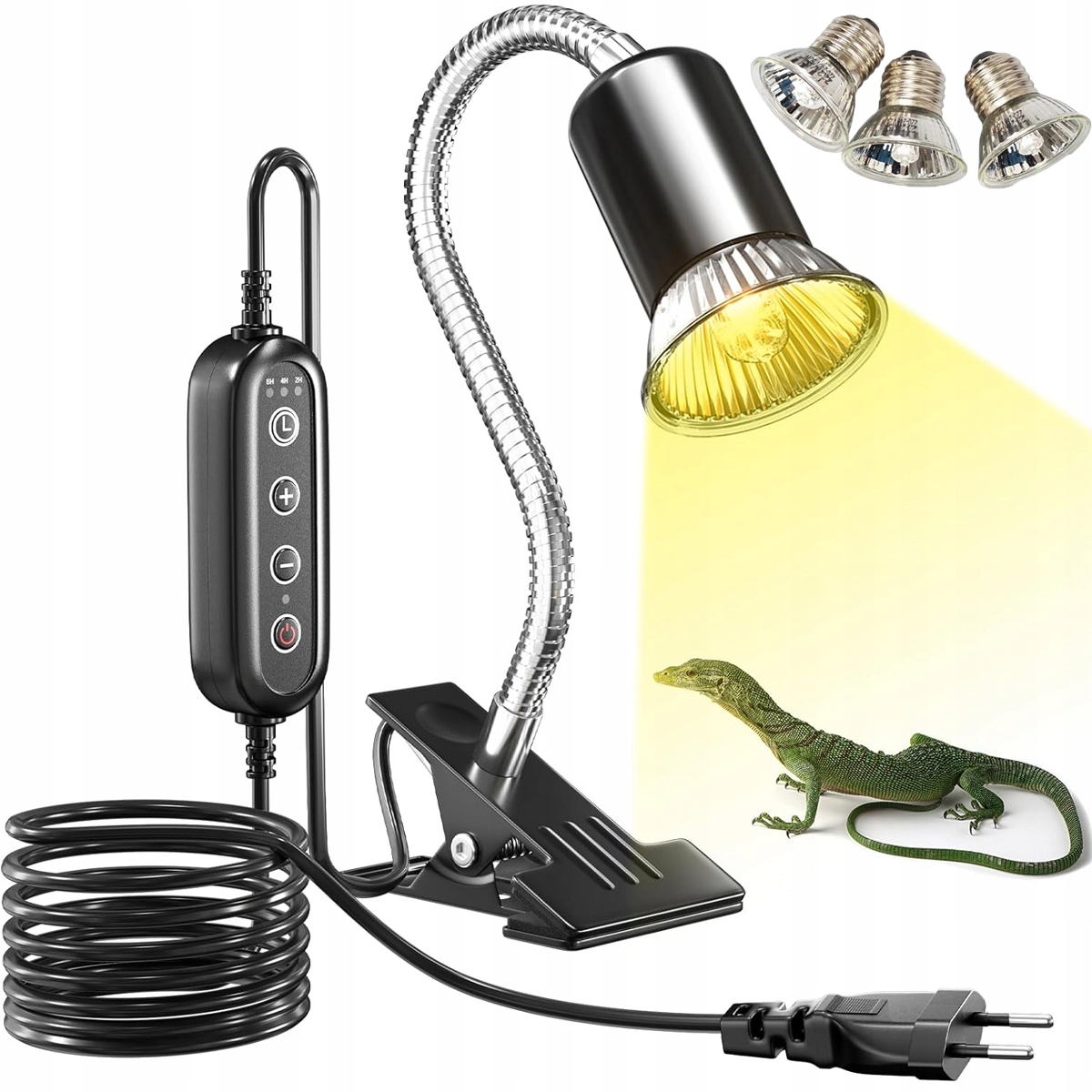 Levně Lampa Pro Plazy Topení Želvy Žárovka Pro Domácí Mazlíčky 50W