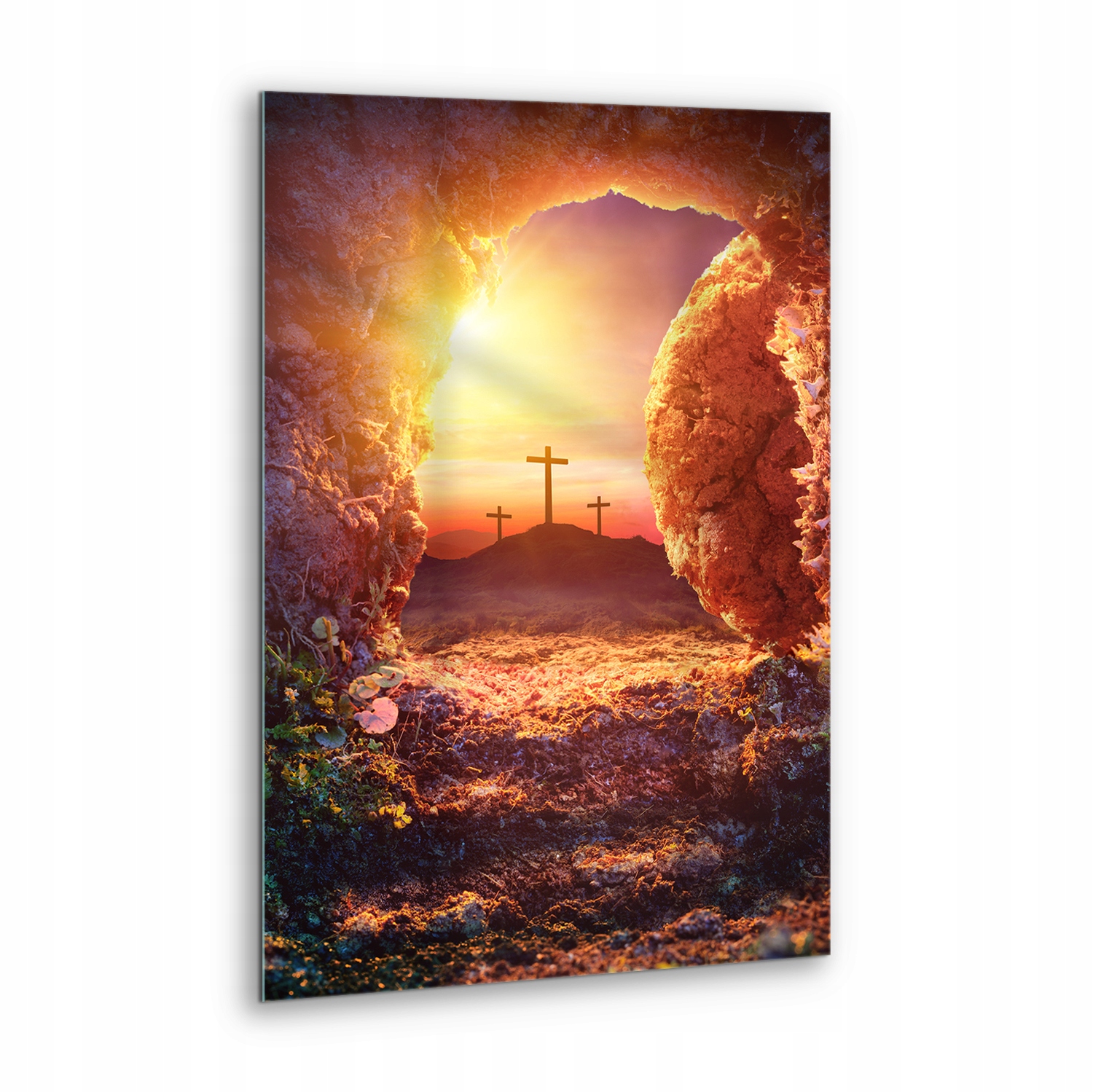 Obraz na skle Ložnice Vzkříšení Ježíše