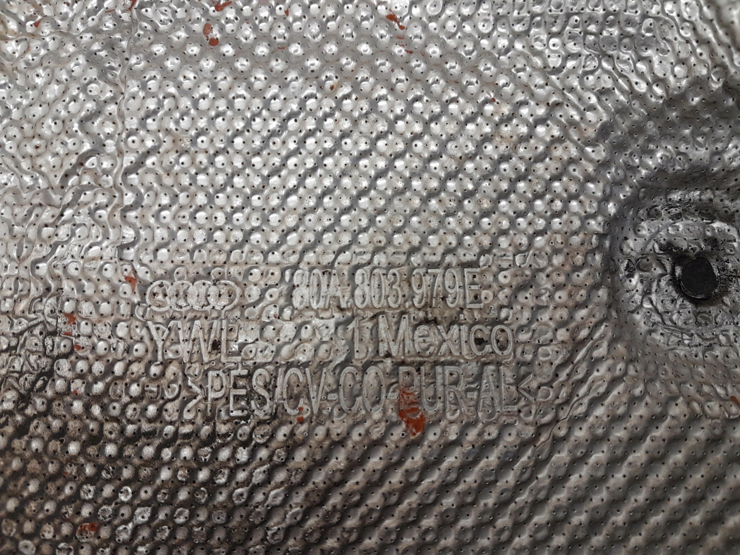 AUDI Q5 80A Blende Abdeckung TERMICZNA 80A803979E