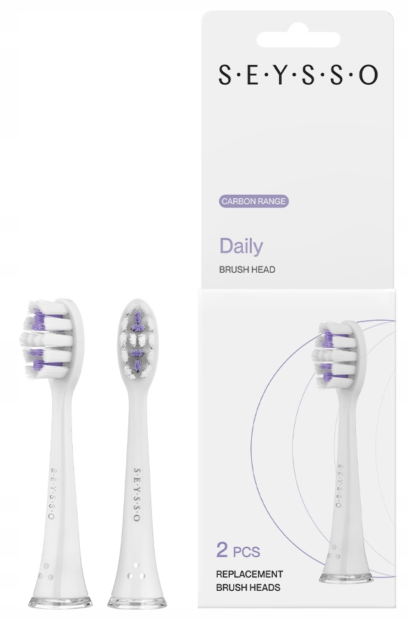Końcówki SEYSSO CARBON Daily 2 sztuki