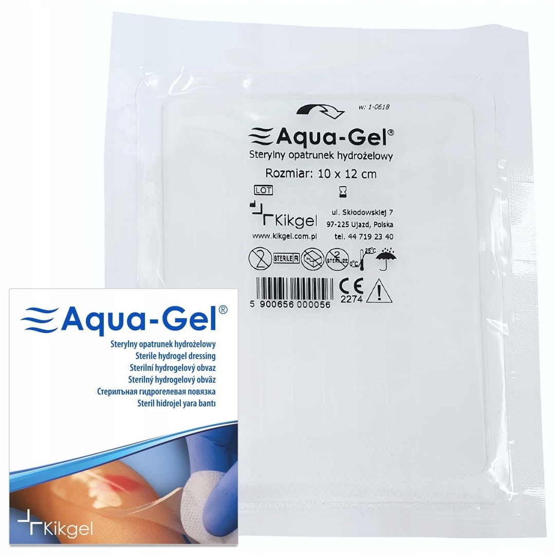

Opatrunek Hydrożelowy Aqua Gel 10 X 12 CM