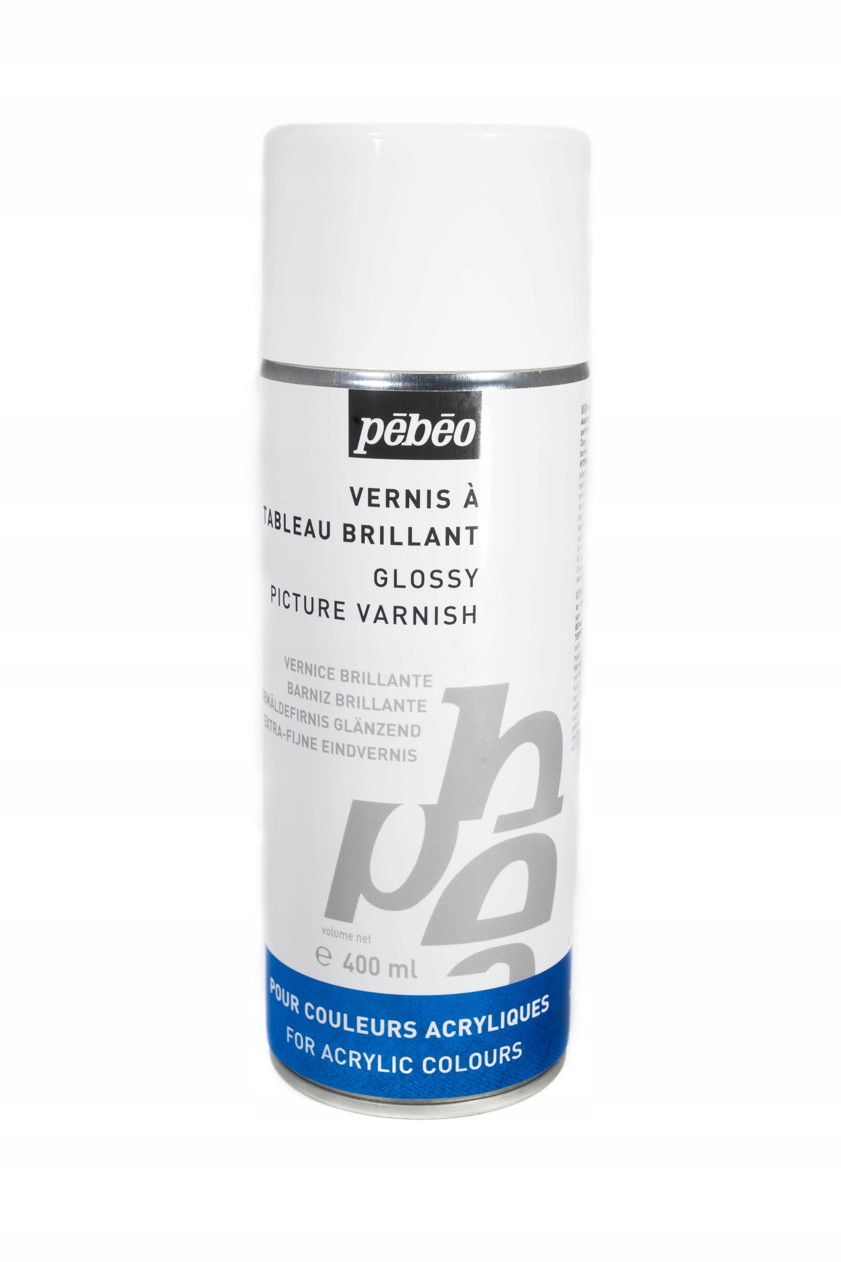 Lak verniks na akrylové barvy Pebeo 400ml Lesk v lesku akrylů Sprej