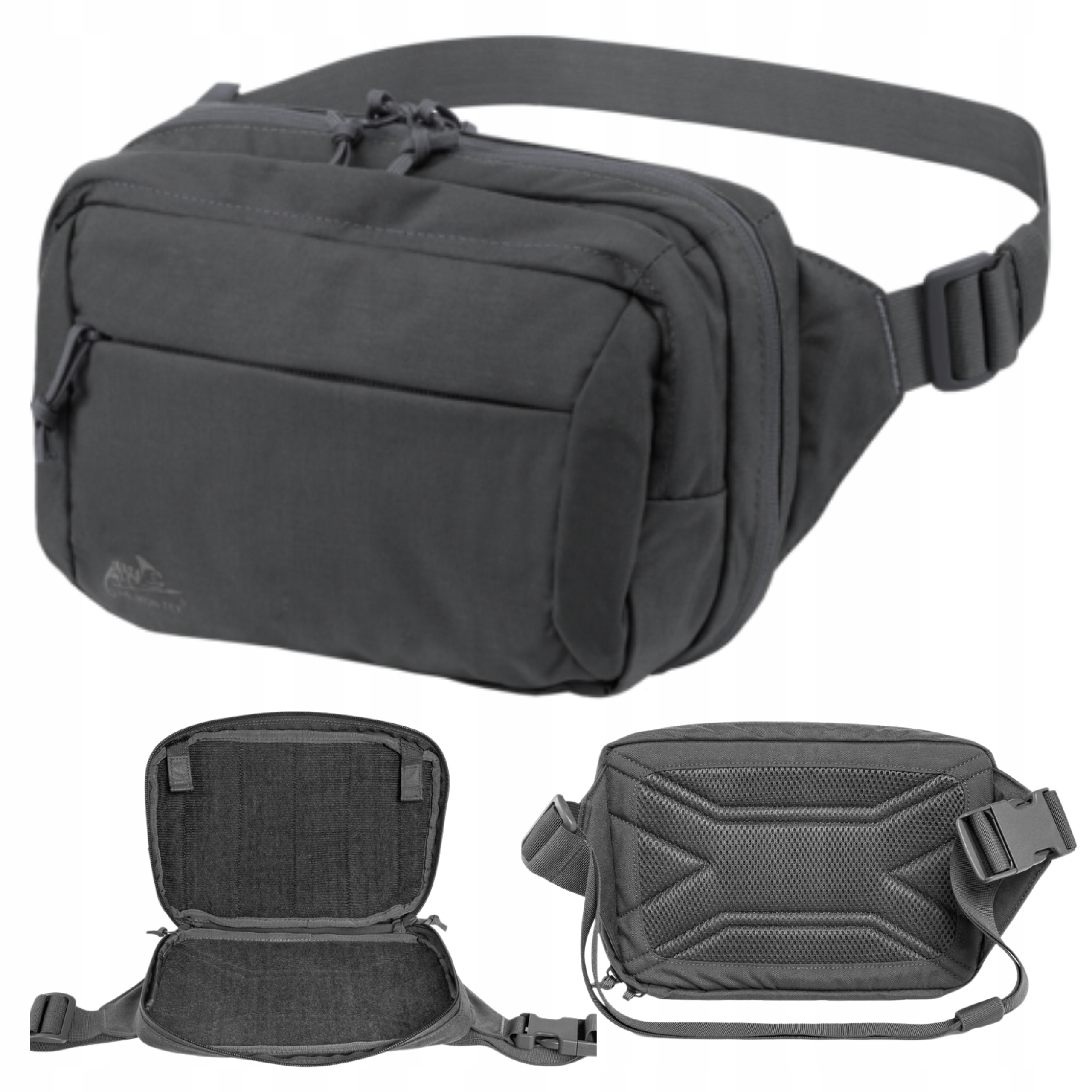 Taktická Bederní Ledvinka Rat Helikon Brašna Na Rámu Pás Cordura Šedá