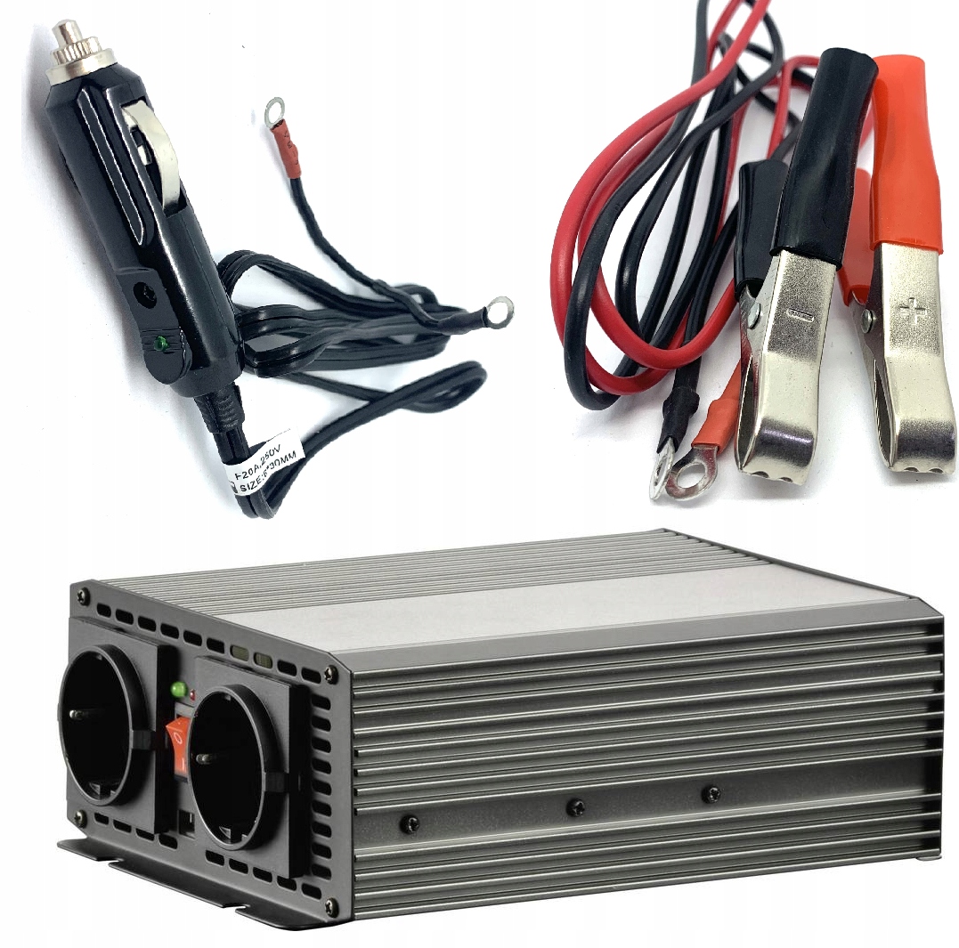 Automobilový menič napätia dual Usb Voltcraft Msw 700-12-G 700 W