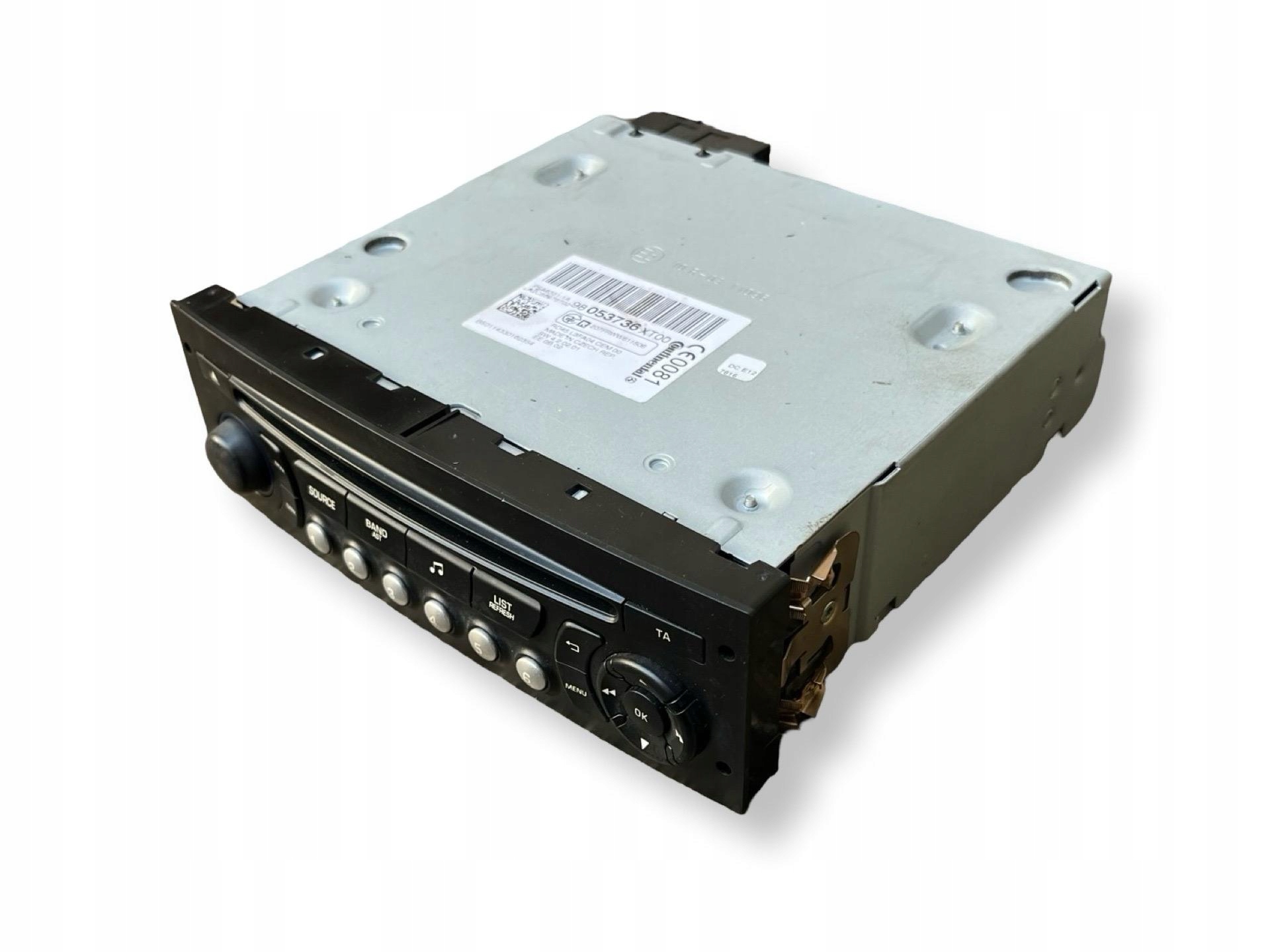 Radio samochodowe Citroen DS3 2014 98053736XT