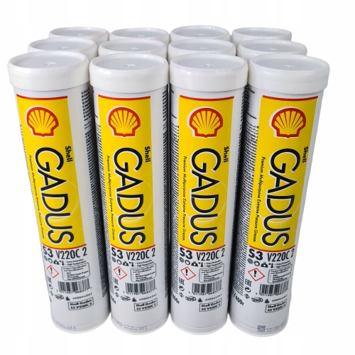 Shell Gadus S3 V220C 2 C2 12шт 400г 12Х туба