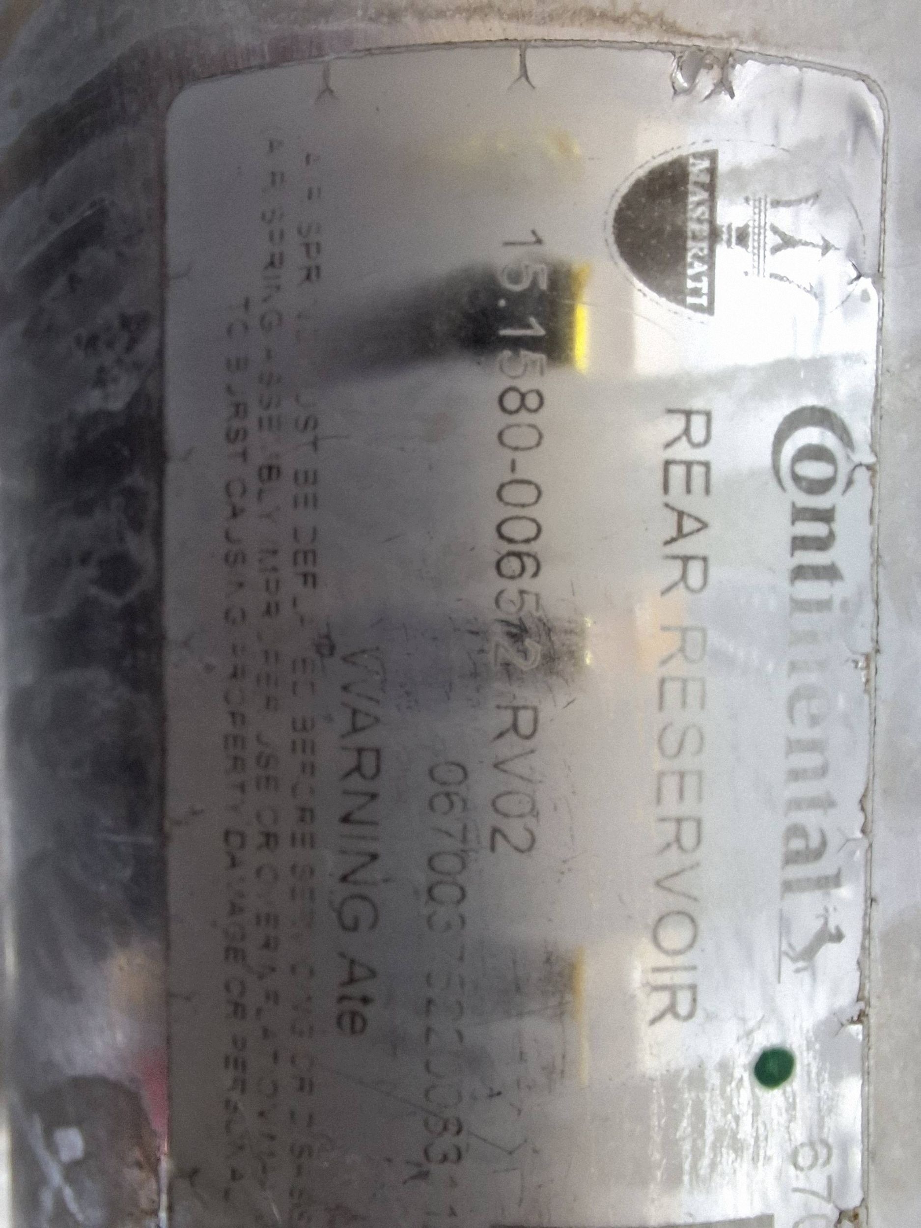 behälter luft MASERATI LEVANTE 6700375220 16-24