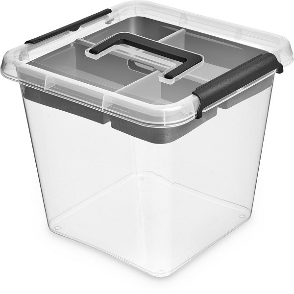 

Pojemnik Box Uniwersalny Przezroczysty Uchwyt 13l