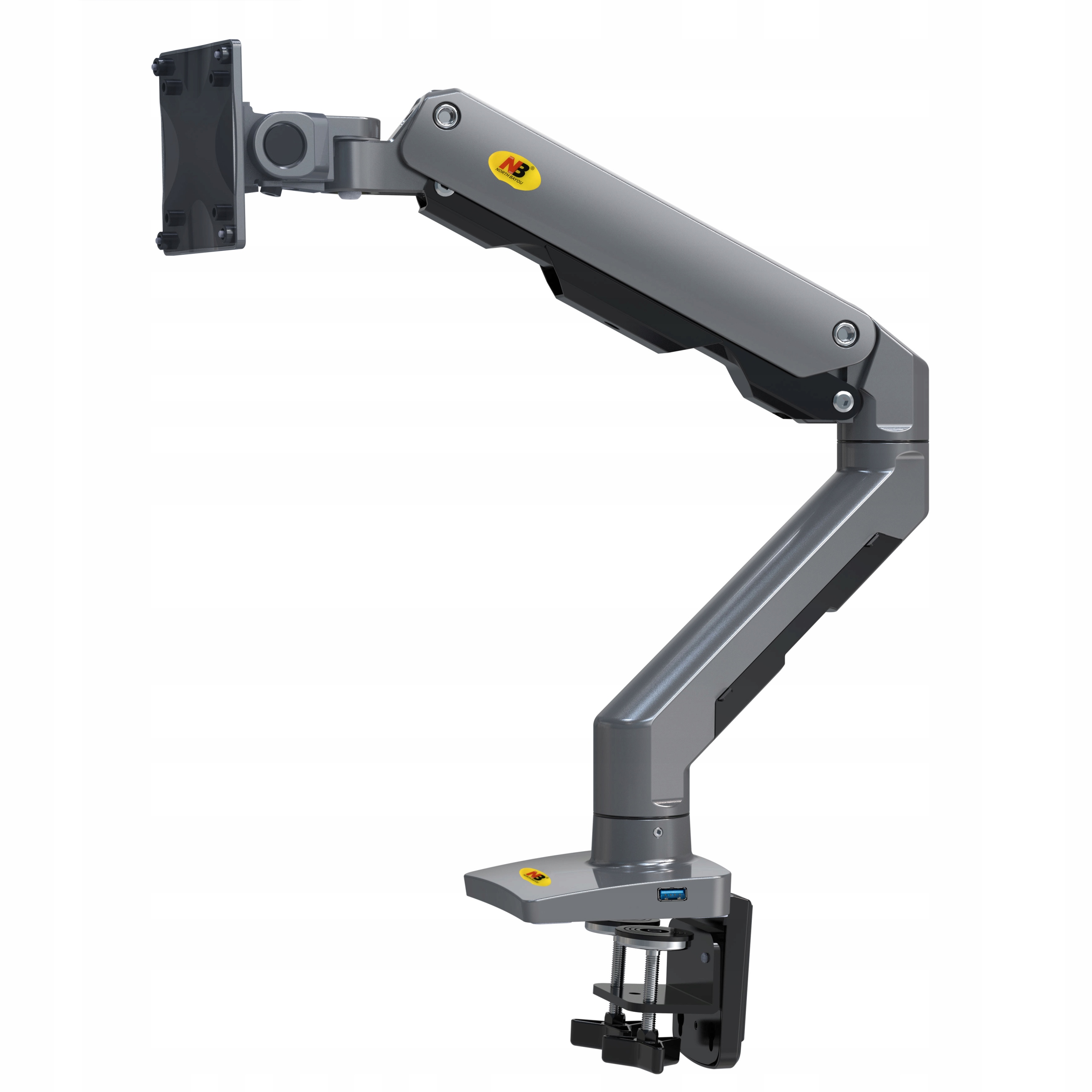 G60 Regulowany Uchwyt Biurkowy do Monitorów 27'-45' Sprężyna Mechaniczna