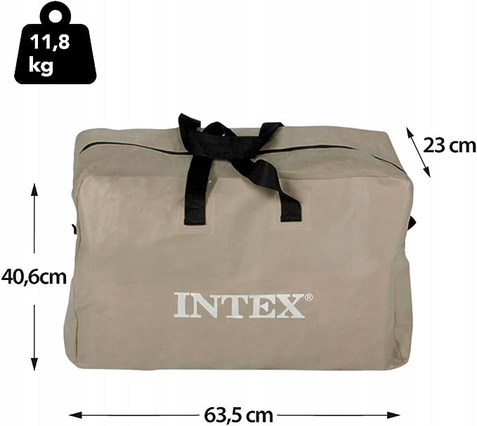 KAJAK INTEX CHALLENGER K1 JEDNOOSOBOWY ZESTAW 68305 Długość 274 cm