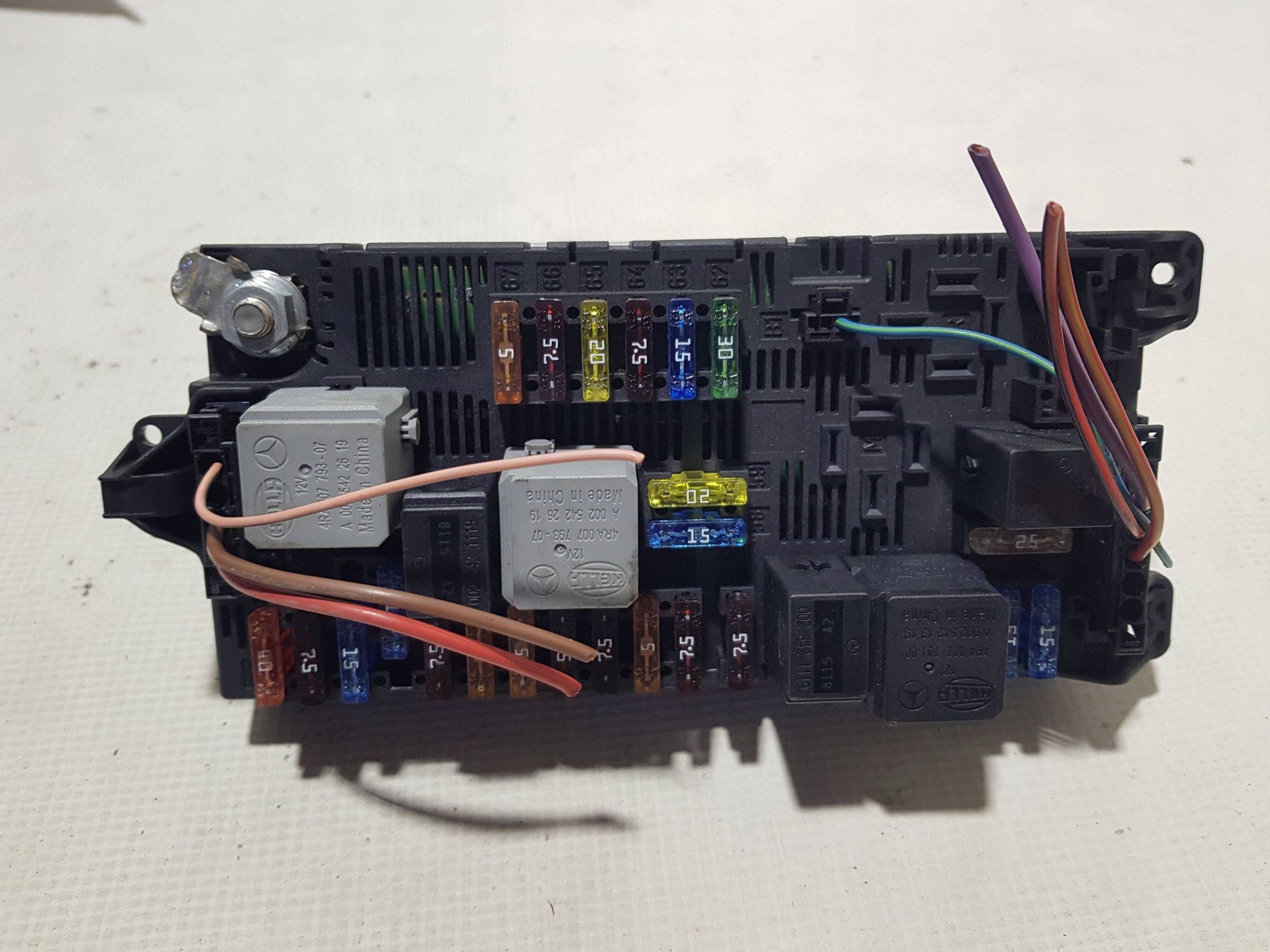 MERCEDES W211 W219 CLS modulo SAM BSI 2115459001
