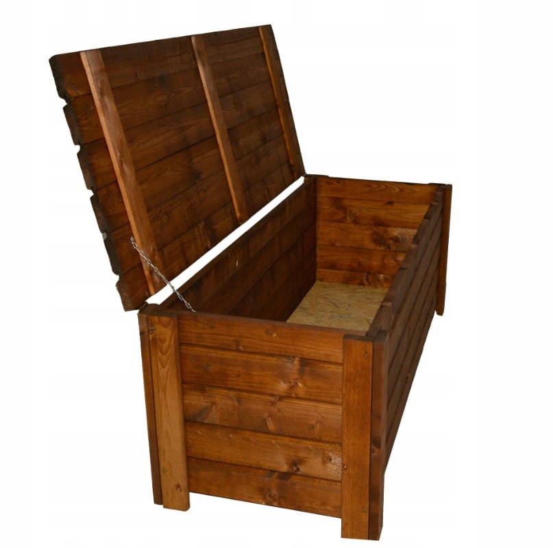 

Skrzynia drewniana ogrodowa Kufer na zabawki 150cm