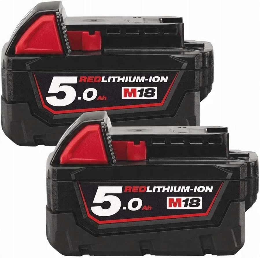 

Milwaukee M18 B5 2 x Akumulator 5.0Ah Duopack