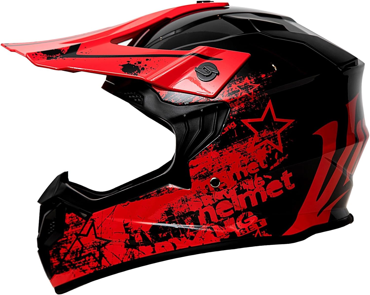 P/36 Kask Crossowy Enduro Skuter Quad Hulajnoga Bmx Rozmiar S Dziecięcy