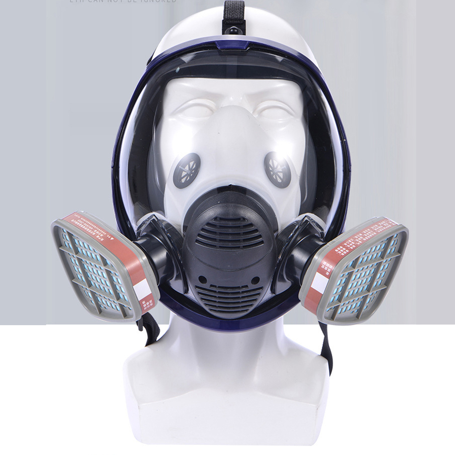 6800 MASKA PRZECIWPYŁOWA KOMPLETNA+FILTRA ZESTAW Rozmiar uniwersalny