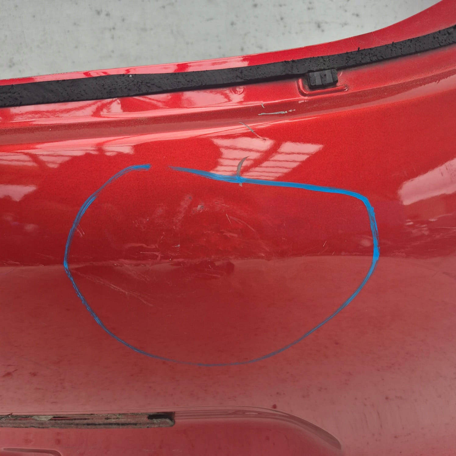 RENAULT CAPTUR and 1 13-19 trunk door boot rear part rear