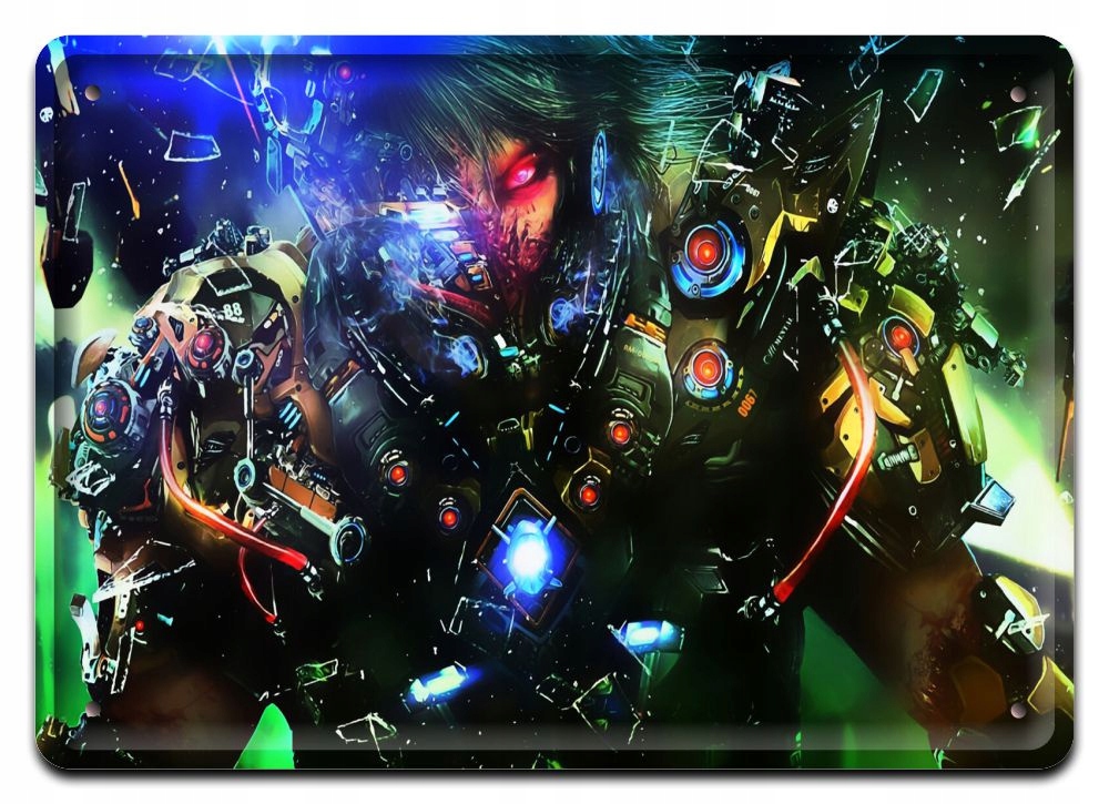 Abstrakcja Plakat Metalowy Obrazek #14027