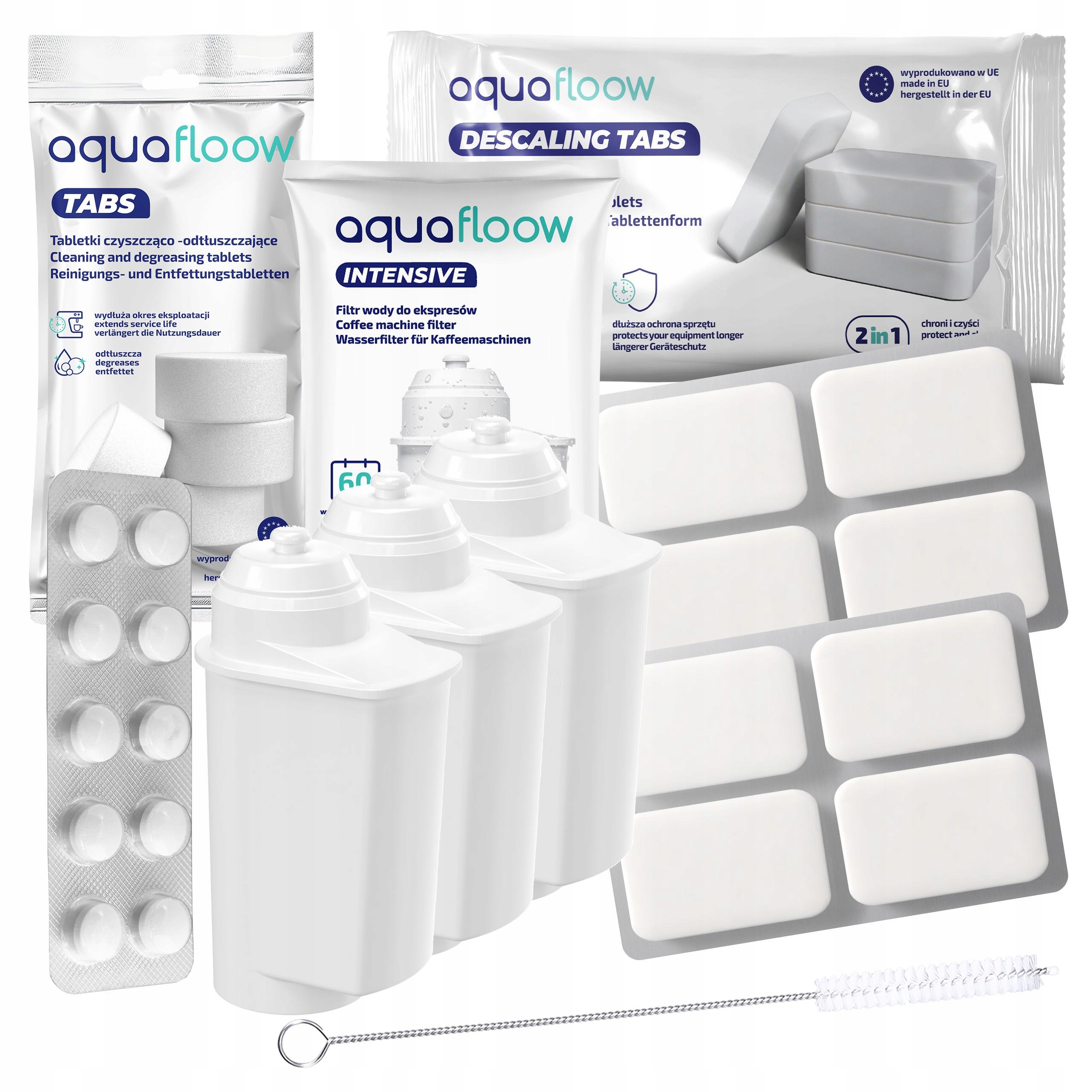 3x filtry do ekspresu Siemens EQ6 odkamieniacz tabletki czyszczące