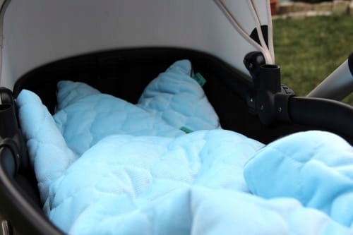 Pościel z wypełnieniem 95x75 welvet błękit ciepła Płeć chłopcy