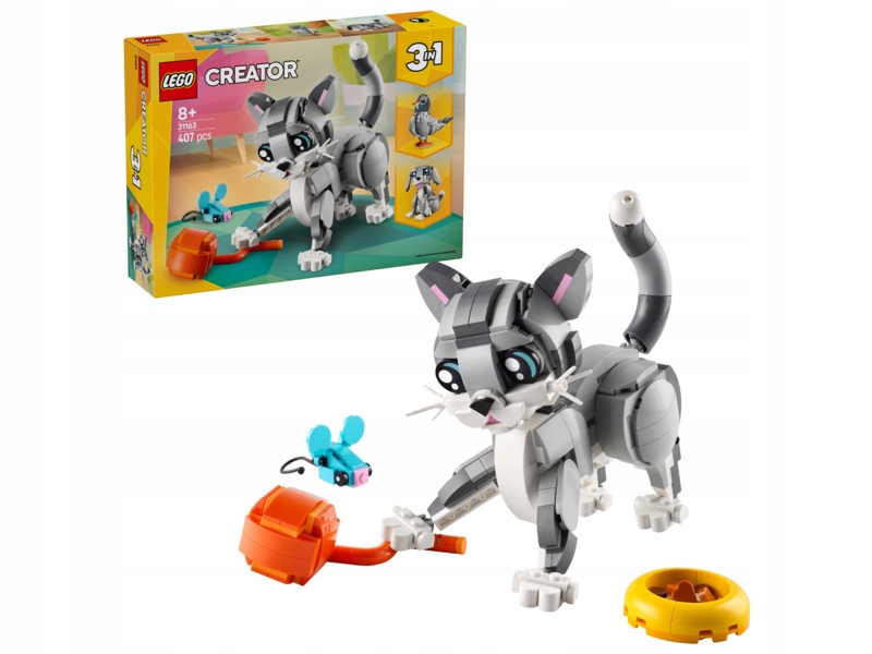 LEGO 31163 Creator 3w1 Psotny kot