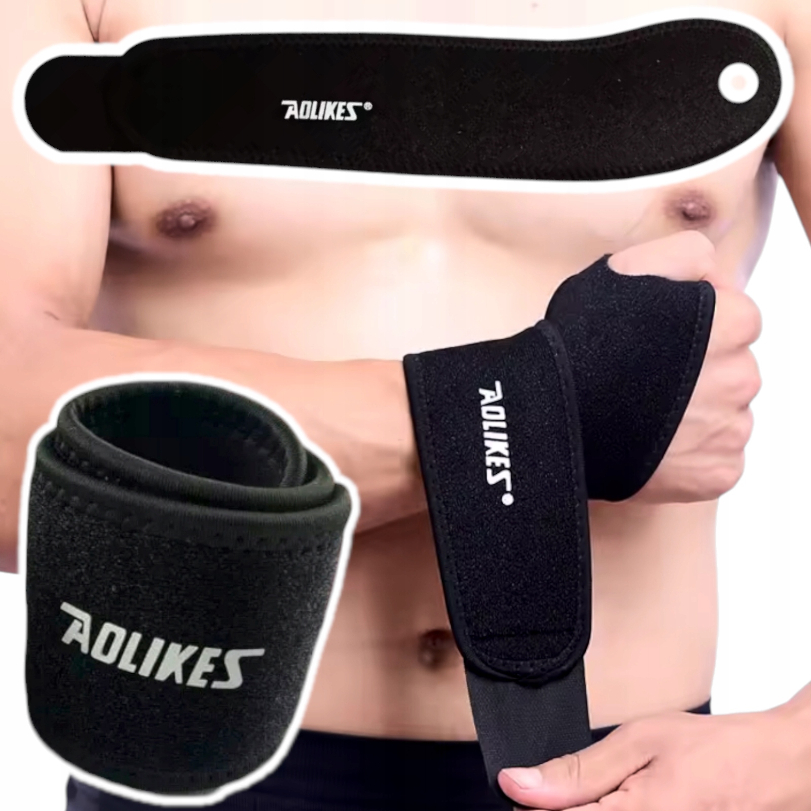 СЪЕМНИК БРАСЛЕТ ЛЕНТА ОРТЕЗ СТАБИЛИЗАТОР ЗАПЯСТЬЯ РУКИ ОТВЕРСТИЕ ДЛЯ БОЛЬШОГО ПАЛЬЦА