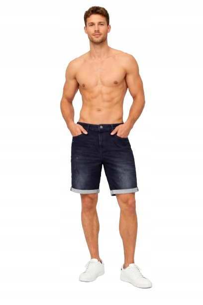 Only Sons Pánské Džínové Kraťasy S Vyhrnutou Manžetou L N1B