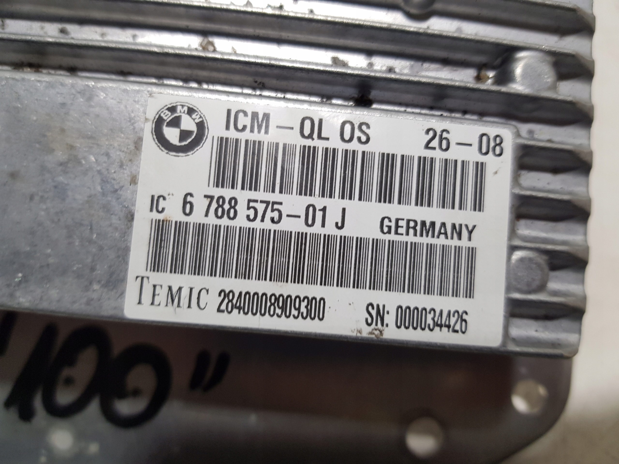 modul Bedienteil POMPY HAMULCOWEJ ICM BMW X6 E71 6788575