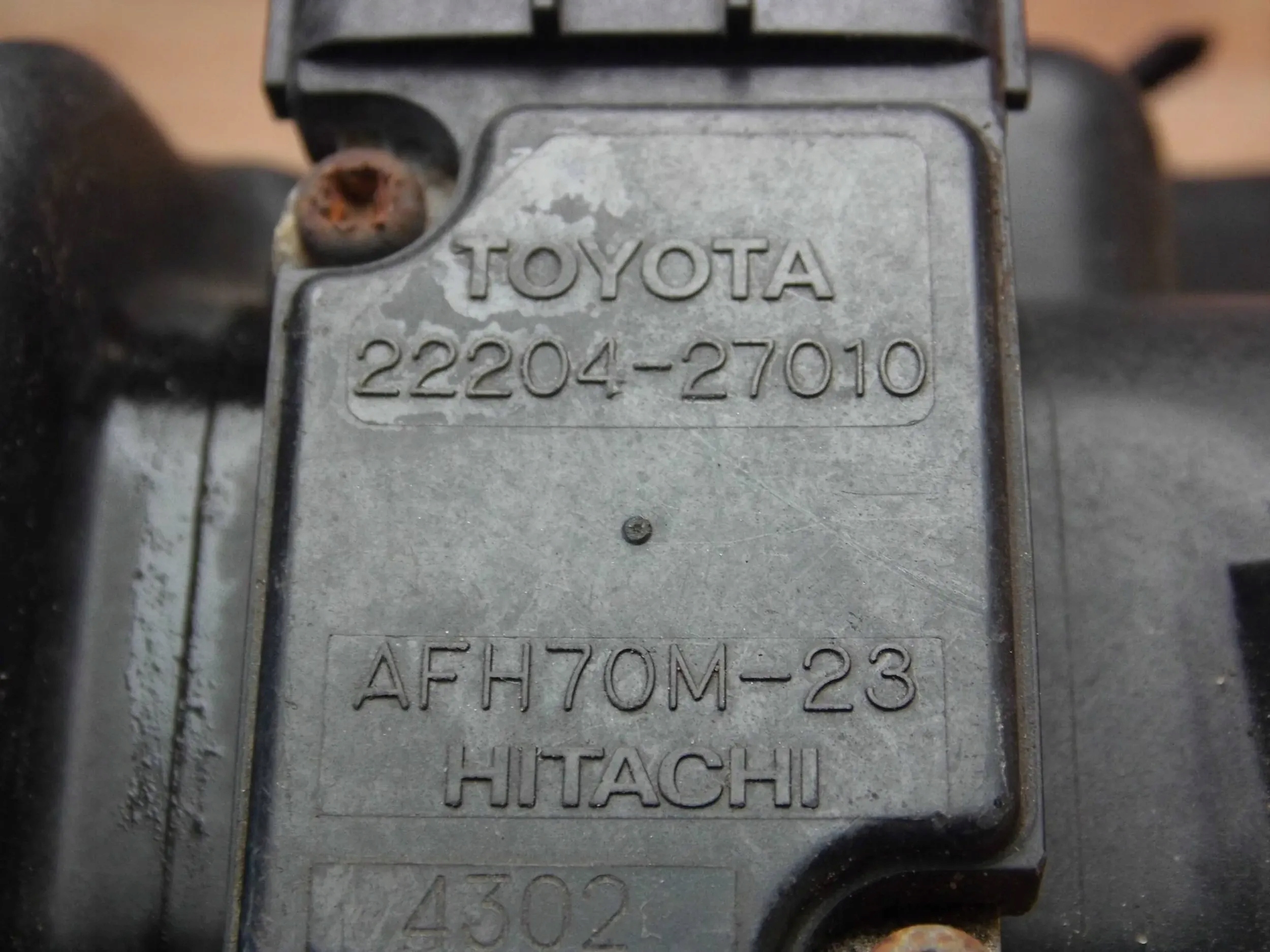 TOYOTA COROLLA VERSO 2.0D GEHÄUSE FILTER LUFT LUFTMASSENMESSER 0G01