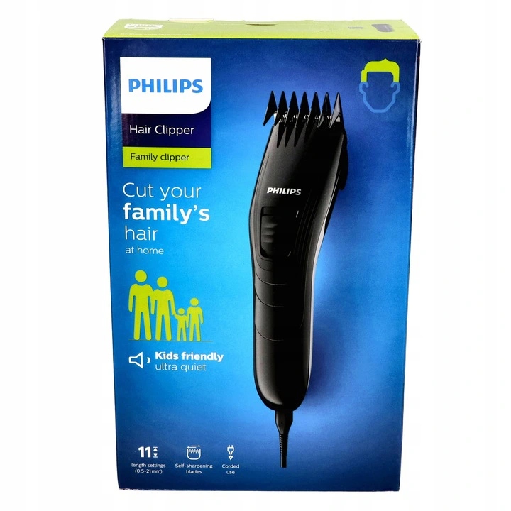 MASZYNKA DO STRZYŻENIA WŁOSÓW PHILIPS GOLARKA Szerokość produktu 22.1 cm